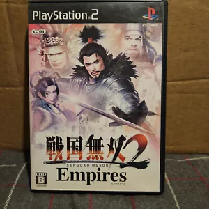 Sengoku Musou 2 Empires Sony Playstation 2 PS2 importación japonesa probado en caja - Imagen 1 de 3