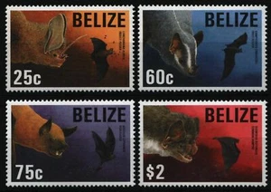 Belice 1994 - Mi-N.o 1125-1128 ** - Estampillada sin montar o nunca montada - Murciélagos - Imagen 1 de 1