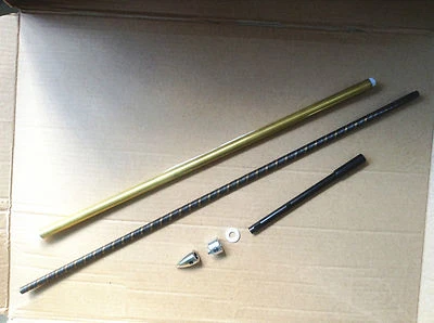 1/4" X 508mm flex cable shaft drive dog prop nut for gas nitro rc boat p809 - Image 1 of 4