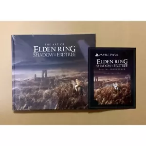 ELDEN RING SHADOW OF THE ERDTREE Collector's Edition Artbook and Soundtrack New - Picture 1 of 1