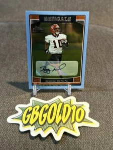 2005 Topps Chrome Football Reggie McNeal Light Blue Rookie Auto /50 - Picture 1 of 3