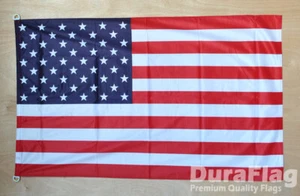 USA große DuraFlagge mit Clips (8 Fuß x 5 Fuß) - Bild 1 von 1