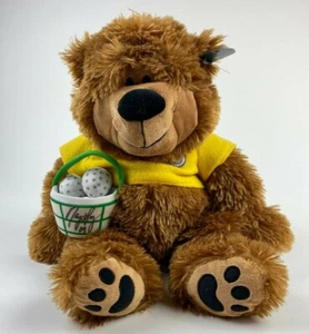 RARE CMC GOLF 18" Plush Collector Bear 2007 "COACH" Nancy Lopez Signed - Picture 1 of 6