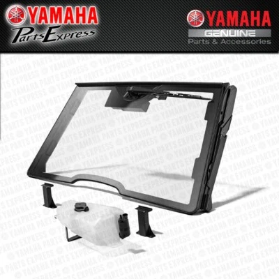 YAMAHA WOLVERINE RMAX4 RMAX2 X2 X4 2021-2025 KIT DE LIMPIAPARABRISAS Y LIMPIAPARABRISAS DE VIDRIO OEM Foto 1 de 4