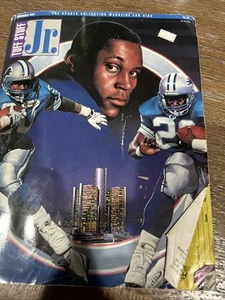 November 1991 Tuff Stuff Jr. Magazine Barry Sanders Cover w/Trading Cards Poster - Picture 1 of 19