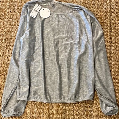 PQ SWIM Herbert Twins M/L Silver Elisha Long-sleeved Top    - Image 1 of 3