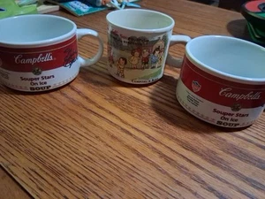 Campbell's Soup Vintage Becher Konvolut - Bild 1 von 8