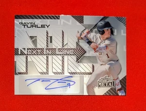🔥Gavin Turley Auto/49 Silver Lite Brite -2025 hoja de metal béisbol siguiente en línea - Imagen 1 de 2
