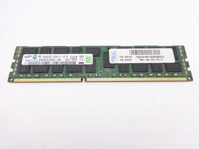 IBM 49Y1415 8GB PC3L 10600R 2Rx4 Server Memory Module 43Y1397 47J0136 - Image 1 of 2