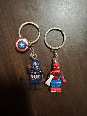 Captain America Spider-Man Schlüsselanhänger - Bild 1 von 2