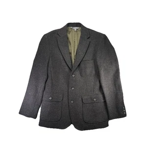 L.L. Bean Woll Dunkelbraun Blazer Sakko Tweed 38 Signatur Top Zustand - Bild 1 von 10