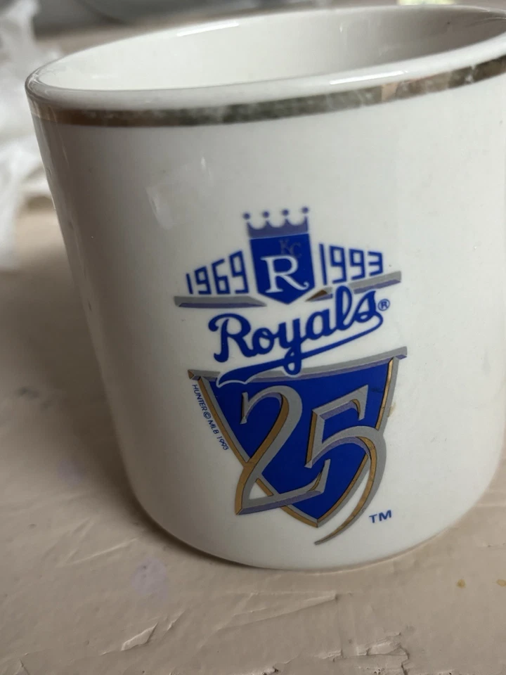 Taza de café Kansas City Royals 1969-1993 25 aniversario Foto 1 de 1