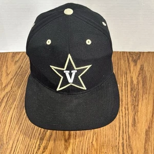 Vanderbilt Commodores NCAA Zephyr Black One Size Baseball Hat Cap - Picture 1 of 6