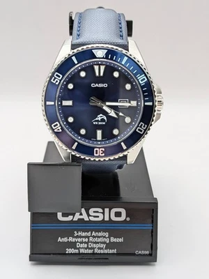 MDV106B-2AV Casio Duro  Marlin + SAPHIRGLAS + SEGELTUCHARMBAND NEU MDV106 - Bild 1 von 4