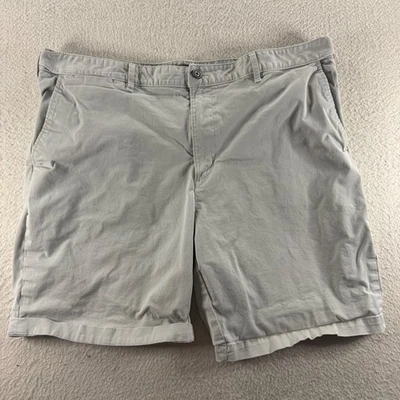 Lands' End 男式灰色短裤 40 码传统版型休闲夏季舒适 — 第 1/4 张图片