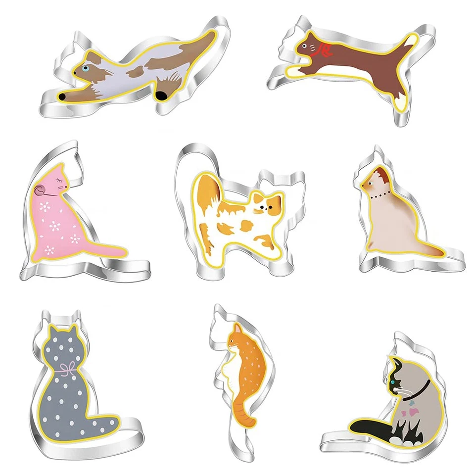 Katze Ausstechform Tiere Ausstechformen Kinder Ausstecher Backform Katze Keks... - Bild 1 von 4
