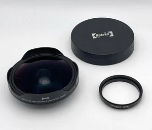 Opteka 43mm 0.3x High Definition Il Ultra Fisheye Lens Adapter Excellent Shape - Picture 1 of 10