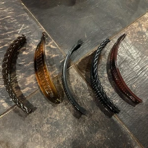 vintage banana hair clips - Perfect For Nostalgia, Movie Productions From 1980’s - Picture 1 of 7