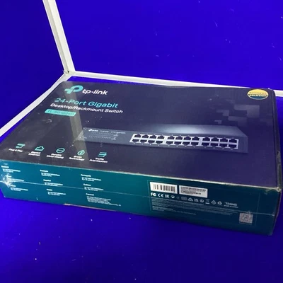 TP-Link TL-SG1024D 24-Port Gigabit Ethernet Network Switch - Image 1 of 4
