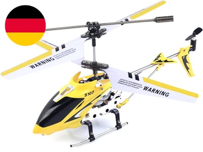 Helicopter SYMA S107G 3-Kanal Infrarot Mit Gyro (Gelb) - Bild 1 von 4