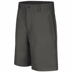 Red Kap Work Shorts Dura-Kap Plain Front Men's Industrial Uniform - Picture 1 of 16