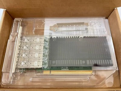Intel E810-XXVDA4 4-Port 25GbE SFP28 PCIE4.0x16 Server Network Adapter - Image 1 of 2