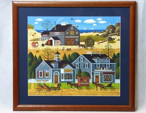 Charles Wysocki "Devilstone Harbor" Limited Edition Hand Signed Print Art - Picture 1 of 9