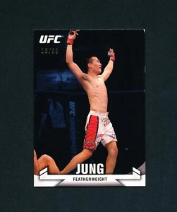 2013 TOPPS UFC 35 CHAN SUNG JUNG FEATHERWEIGHT numbered BLUE /88 - Picture 1 of 2