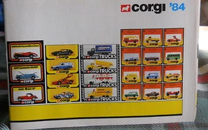 CORGI 1984 *TOY & MODEL CAR CATALOG*1984 - Picture 1 of 2