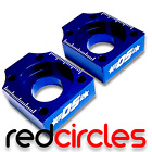 BLUE DEEP STATE 15mm BLOCK PIT BIKE CHAIN TENSIONERS fits 125cc 140cc PITBIKES