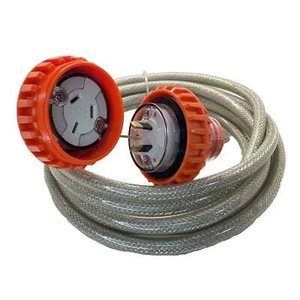 Enchufe de extensión de cable Clipsal 250V 10A con enchufe de 3 clavijas planas 56CSC310 y 56P310 - Imagen 1 de 9
