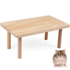 Hamster Adventure Zone: Solid Wood Platform for Pet Exercise and Fun