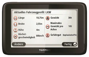 TomTom Business PRO 7150 Europa Truck Edition GPS Navigation LKW BUS PKW - Picture 1 of 1