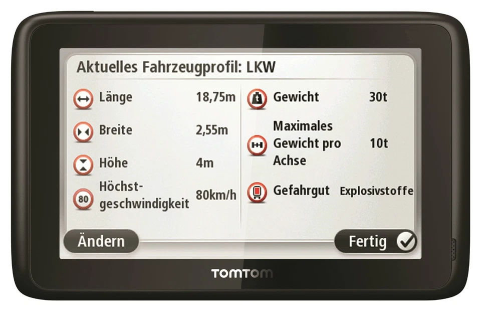 TomTom Business PRO 7150 Europa Truck 45 Länder 5" Europe IQ GPS LKW Navigation - Bild 1 von 1