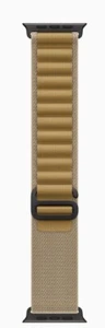 Open Box 49mm Tan Alpine Loop - Small - Black Titanium Finish Apple Brand. - Zdjęcie 1 z 2