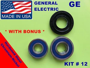 FRONT LOAD WASHER,2 TUB BEARINGS AND SEAL,GE,GENERAL ELECTRIC,KIT12,WH45X10071 - Foto 1 di 3