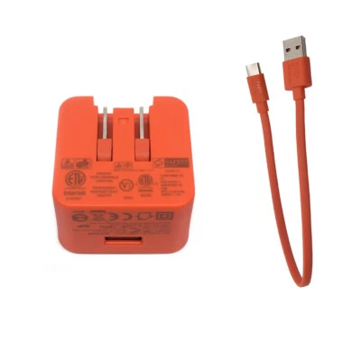 2.3A AC adapter charger & USB-C cable For JBL Flip6 charge 4 Clip5 GO3 Speaker - Image 1 of 3