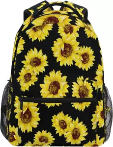 Sunflower Summer Computer Backpacks Book Bag Travel Hiking Camping Daypack - Picture 1 of 7