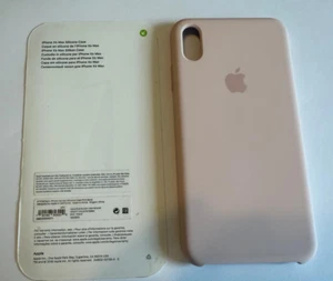 Funda Silicona Apple iPhone XS Max - Original (MTFD2ZM/A) Rosa Arena - Nueva Caja Abierta - Imagen 1 de 3