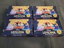 Disney Lorcana: The First Chapter Booster Boxes - Lot Of 4 (Sealed)