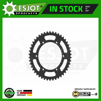 Sprocket Rear 520-46T Steel for KAWASAKI KL 250 Super Sherpa 2000 2001 2002 - Image 1 of 2