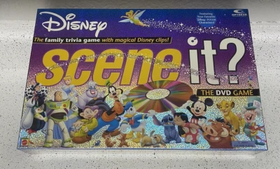 New Disney Scene It? DVD Family Trivia Board Game (First Edition) 2004 Sealed - Image 1 of 3