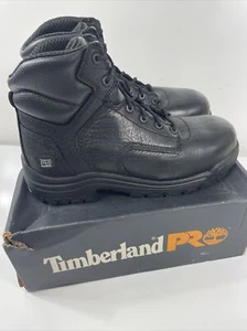 Timberland PRO Titan Men's Black Composite Safety Toe 6" Work Boot TB050507 - Picture 1 of 8