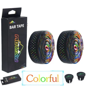Silicone Bar Tape Road Bike / Drop Handlebar Tape Silica EVA Soft Wrap Bicycle - Picture 1 of 25