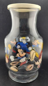 Anchor Hocking Walt Disney Mickey Mouse Juice Carafe With Lid Vintage - Picture 1 of 9