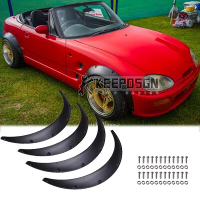 Fender Flares Body Kit Parts Extra Arches Wheel Cover for Suzuki Cappuccino JDM Foto 1 de 4