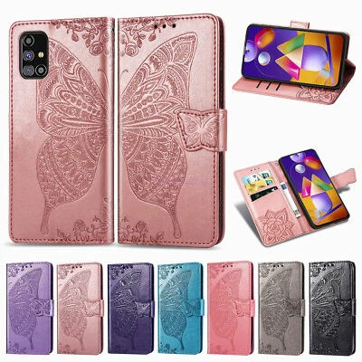 For Samsung A01 A10 A10E A10S Magnetic PU Leather Wallet Card Case Stand Cover - Image 1 of 4