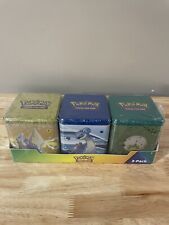 POKEMON TCG STACKING TINS NEW SEALED PACK OF 3 TINS! Costco Pikachu 2023