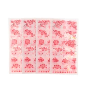 Pegatinas rosa papel Washi flores de cerezo pegatinas tarjetas pegatinas DIY - Imagen 1 de 12