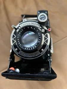 Kamera Zeiss Ikon Nettar, 518/2, inkl. Ledertasche, gebraucht - Bild 1 von 10